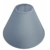 Table Lamp Shades 9" Easy Fit Pendant Fabric Coolies Various Colours Available - Grey 9"