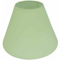 Table Lamp Shades 9" Easy Fit Pendant Fabric Coolies Various Colours Available - Light Green 9"