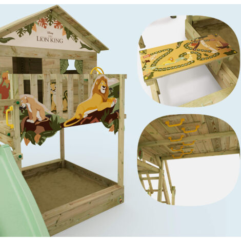 Torre de juegos Wickey parque infantil Disney Saga con columpio y ...