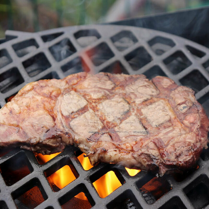 BBQ-Toro Gusseisen Grillrost - Profi Grillzubehör Für Kugelgrill 57cm