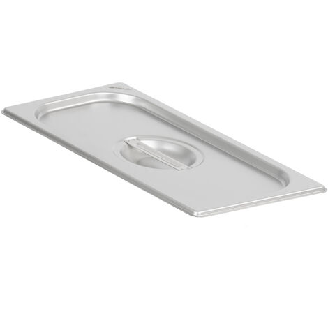 TECHNICA GN 1/3 Edelstahl-Deckel – Universal, Stapelbar, Spülmaschinenfest – Für Gastronomie, Catering & Kantine