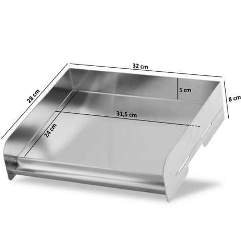 Fettauffangbehälter Für Blackstone Grill – Inkl. 10 Einlagen, Hitzebeständig, Für 43–91 Cm Grillplatten