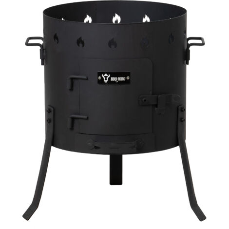 BBQ-Toro Kazan Ofen Ø 40 cm, Gulaschkessel, Feuerkessel, Outdoor Ofen, Utschak, Eintopfofen