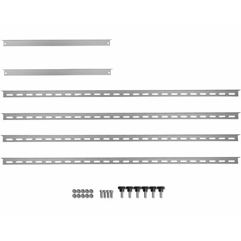 Produktbild von Zelsius Solarmodul Halterung – Universelles Aluminium-Montageset, Verstellbar 0–90°, Für Flachdach, Carport & Co., Inkl. Schrauben