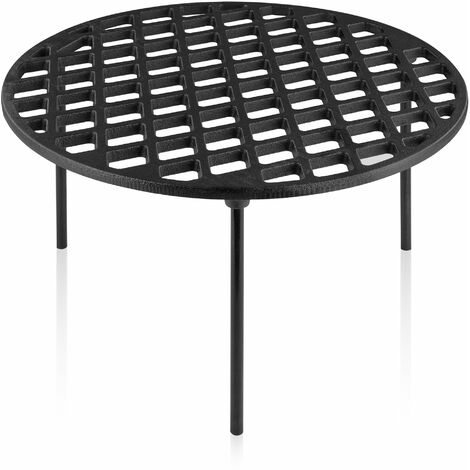 BBQ-Toro Gusseisen Grillrost Ø 35 cm mit 3 Beinen, Dutch Oven Untersetzer, Grill Zubehör, Dreibein