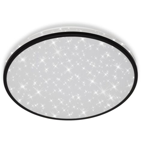 BRILONER Plafoniera LED 5800 Lumen 3000K 51W - Lampada Da Soffitto Moderna Con Design Minimalista, Luce Bianca Calda Regolabile In 2 Step, Per Soggiorno E Cucina, Alluminio Opaco - 6