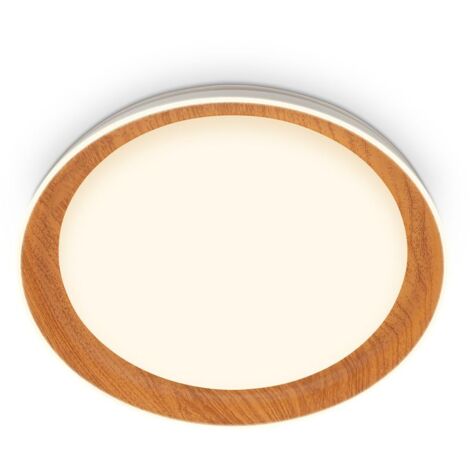 Plafoniera Moderna Ijus Plastica Bianco Led Integrato 24W 3000K (1/5)