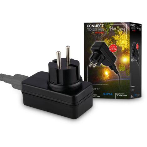 CONNECT TO SHINE 24W trasformatore per espansioni a partire da 3 set, IP67 (1/5)
