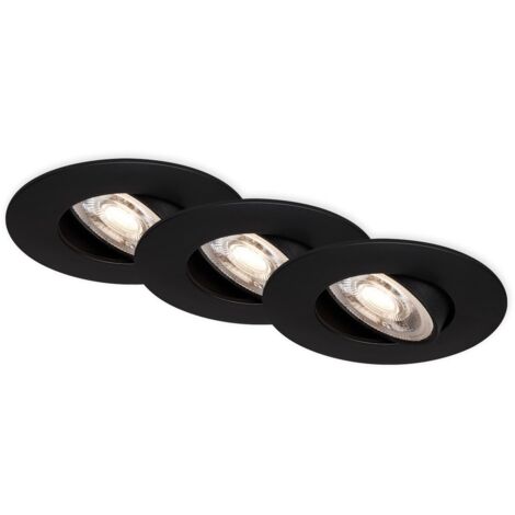 Faretti LED da Incasso RGB 10W, Luce Bianco caldo 3000K Luminosità regolabile per Cartongesso