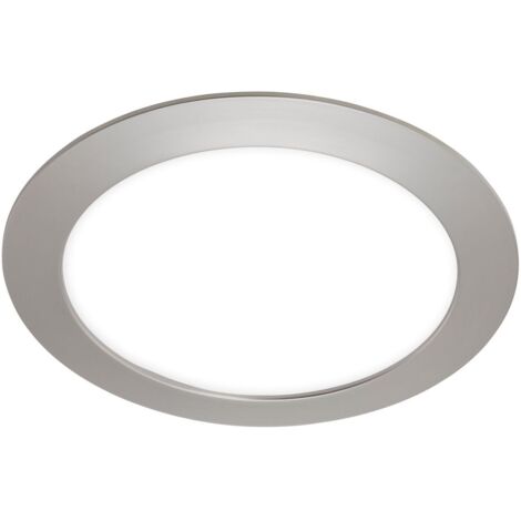 Faro Barcelona 70135 FROL Lampada Da Incasso A Led, Nichel Opaco, 1W, 3000K, 55Lm, Inclusa