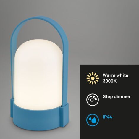 Benss 2 lampade da tavolo a LED senza fili, dimmerabili, 4000 mAh, con ricarica USB-C, touch e telecomando, IP54, impermeabile, da tavolo, per esterni, da comodino, campeggio, giardino, colore nero