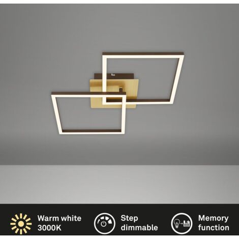 Plafoniera LED Moonika 1500 lm bianco caldo 40 cm acquista da OBI