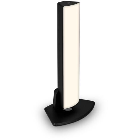 Lampada Da Tavolo Moderna Zadar Plastica Nero Led Integrato 7W 3000K (1/5)