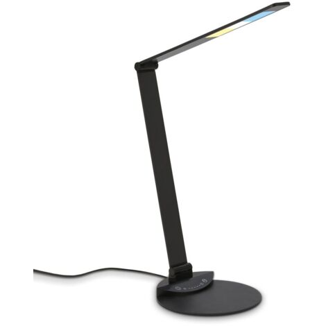 Lampada Da Scrivania A LED Evil Eye Con Braccio Girevole 360° - Dimmerabile, 3 Colori, 10 Luminosità, Telecomando