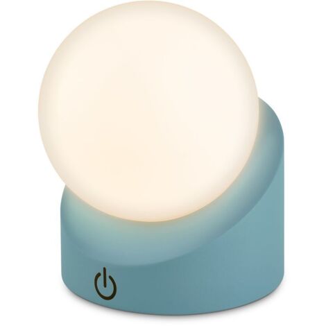 Lampada Da Tavolo Moderna Sora Plastica Blu Led Integrato 2W 2700K (1/5)