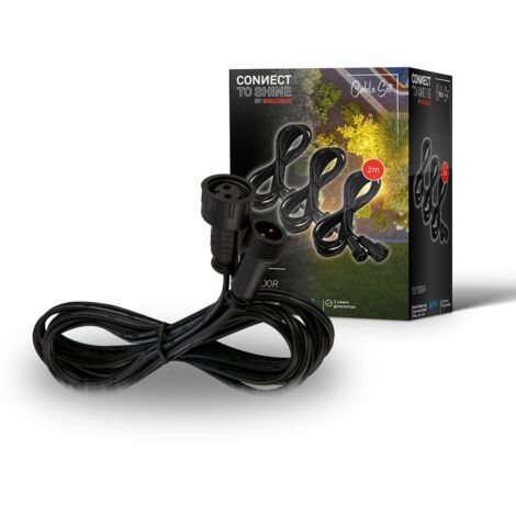 CONNECT TO SHINE Set di 3 prolunghe, 2 m ciascuna, IP67 (1/5)
