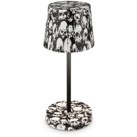 Lampada Da Tavolo Contemporanea Piha Plastica Nero Led Integrato 2,6W 3000K