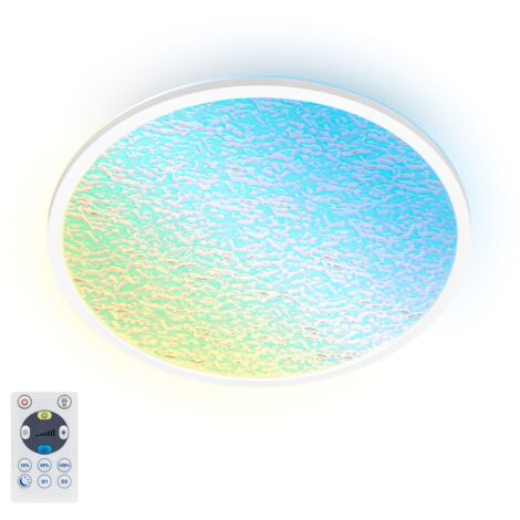 80W LED Lampada da soffitto Moderna Stile Telecomando Dimmer Lampada