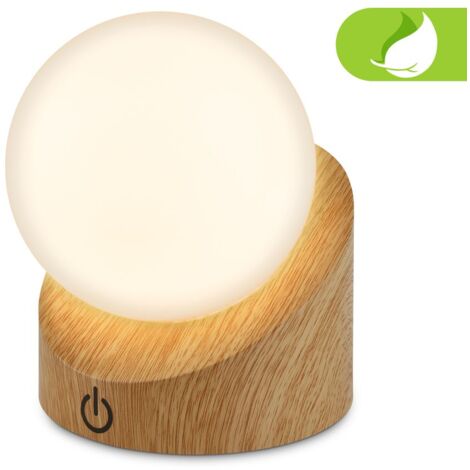Coinmit Lampada Da Tavolo LED Wireless 5500 MAh - Ricaricabile, IP54 Impermeabile, Dimmerabile 3 Temperature, Alluminio Nero
