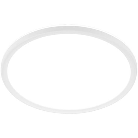 Pannello LED BRILONER SLIM, luce bianca neutra, effetto retroilluminazione, design piatto, bianco, 42 x 3 cm