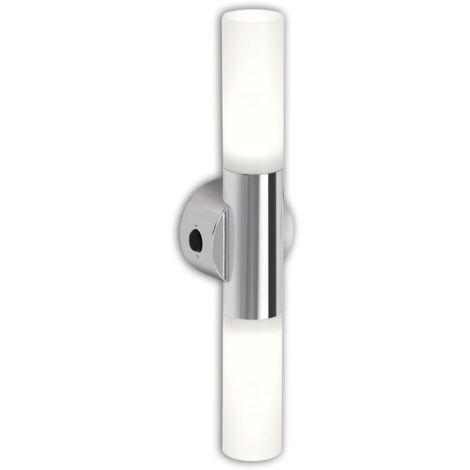 Applique da bagno, cromata, 2xE14 senza lampadine (1/7)