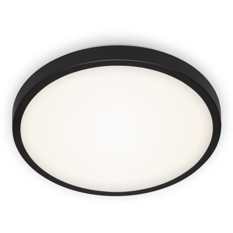 BRILONER MANNY Lampada da soffitto a LED, luce bianca neutra, nero, 29 x 7 cm (1/5)