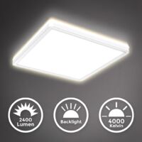 Lampada da soffitto a pannello a LED dimmerabile ultrapiatta luce da soffitto soggiorno corridoio bianco