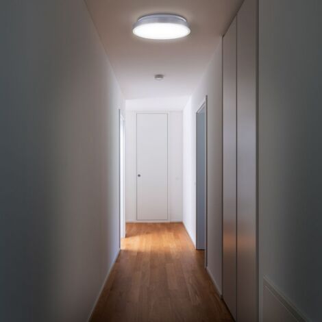 B.K.Licht Lámpara de techo moderna I Ecológico I Fácil montaje I