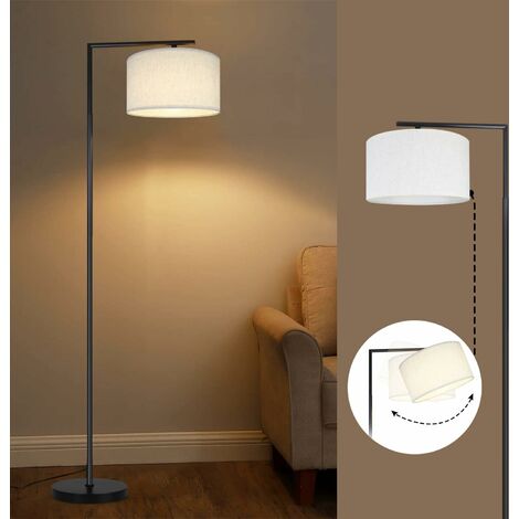 BRILLIANT Lampe Nori geeignet 1flg Fußschalter 1x E27, 40W, (nicht Normallampen A60, Mit Standleuchte für natur/weiß enthalten)