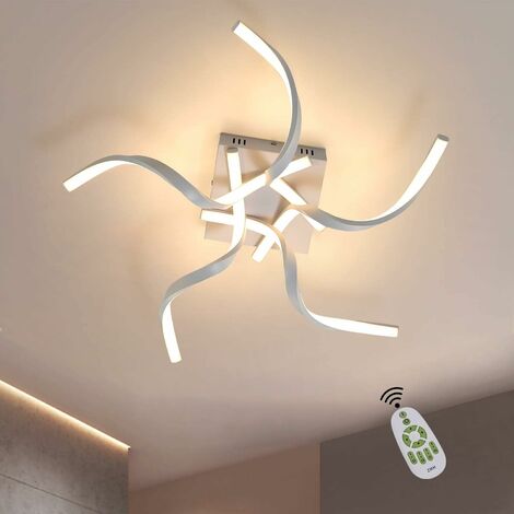48W LED Deckenleuchte Dimmbar Deckenlampe Wohnzimmer Flur Schlafzimmer Lampe DHL 