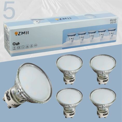 10er Pack 1,5W GU10 LED Strahler Leuchtlampe SMD Leuchtmittel Glühbirne