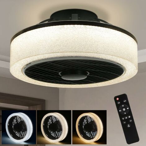 42" Deckenventilator mit Beleuchtung Fan LED Licht Dimmbar Fernbedienung 220V 