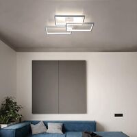 LED Deckenlampe Ess Wohn Zimmer Beleuchtung Flur Büro Metall weiß E27 14 Watt 