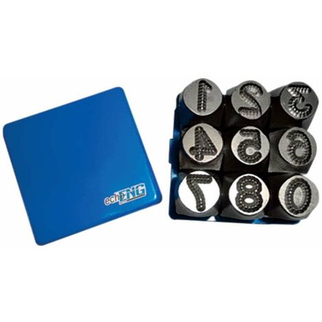 Punzoni per marcare marcatura a basso stress 4 mm - NUMERI (1/2)