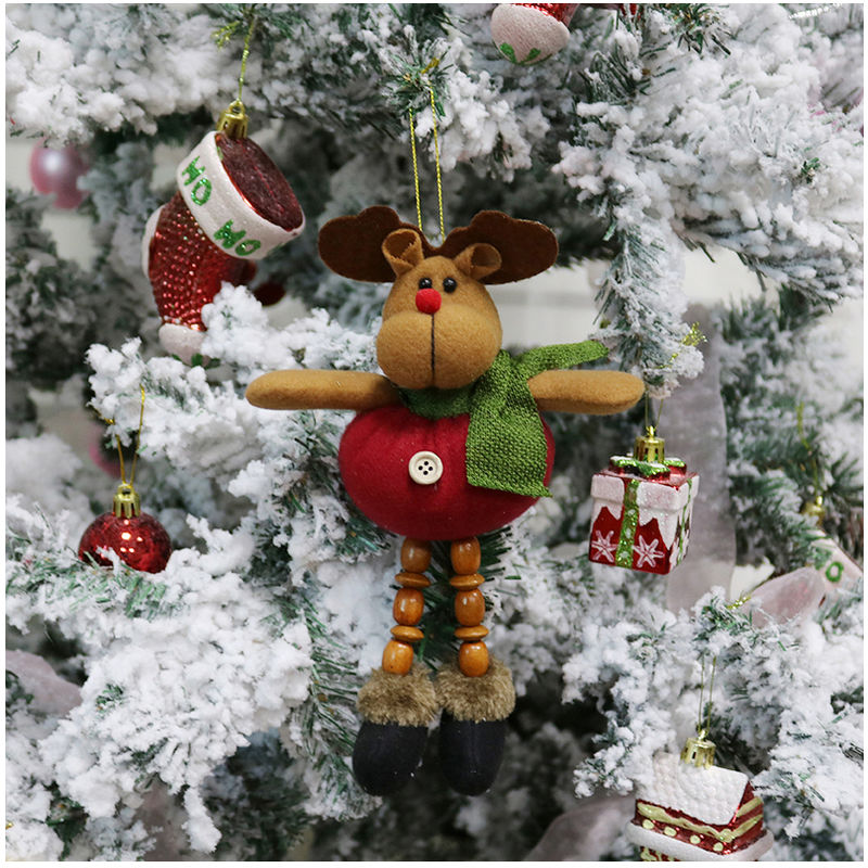 Adora 6pcs adorable décors d'arbre de Noël décors pendentifs de scène de poupée 