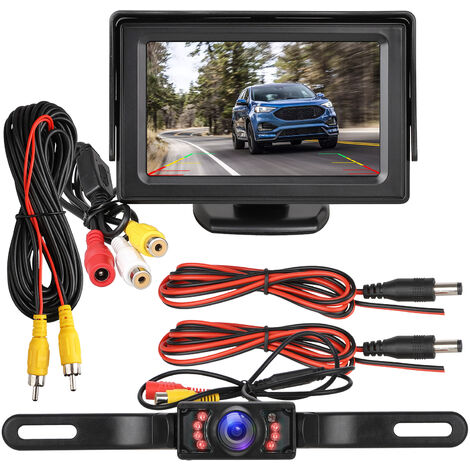 Caméra de voiture Android USB 1080P HD étanche LED Auto sauvegarde moniteur 