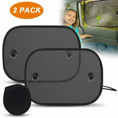 Protection Solaire Voiture Lot De 2 Pare Soleil Voiture Bebe Enfants Voiture Protection Solaire Protection Uv Pare Soleil Pour Vitres De Voiture