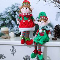 Vente Maison de poupées de Noël Plaque Santa Cookie ELF Prop Fille Garçon Bébé 