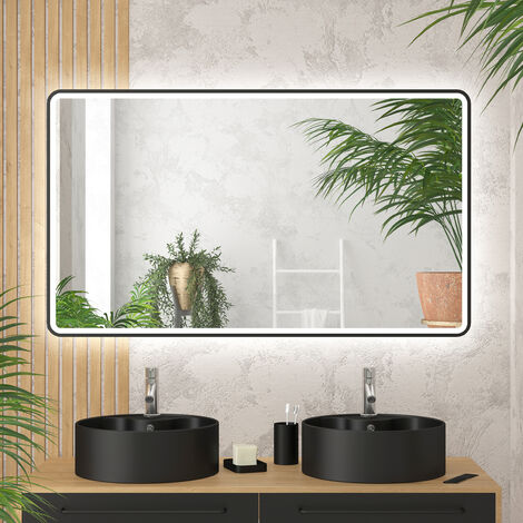 Espejo rectangular - 120x70x4cm - GO LED RECTANGULAR 120