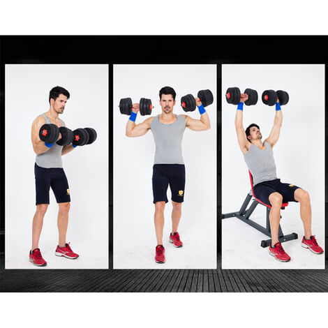 Barra musculación Iron Gym Ajustable 20kg Barbell Set