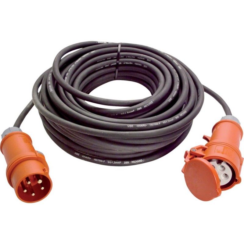 Brennenstuhl cable alargador de corriente 32A 10 metros 5x4