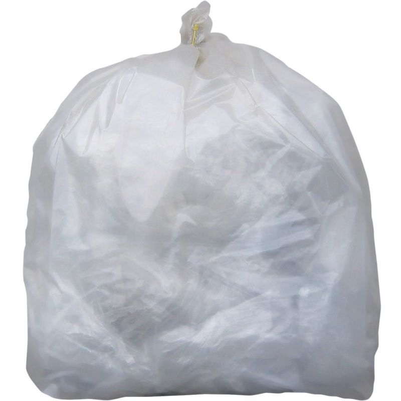 Bolsas de basura con autocierre blanca 70x75 50 litros rollo 15