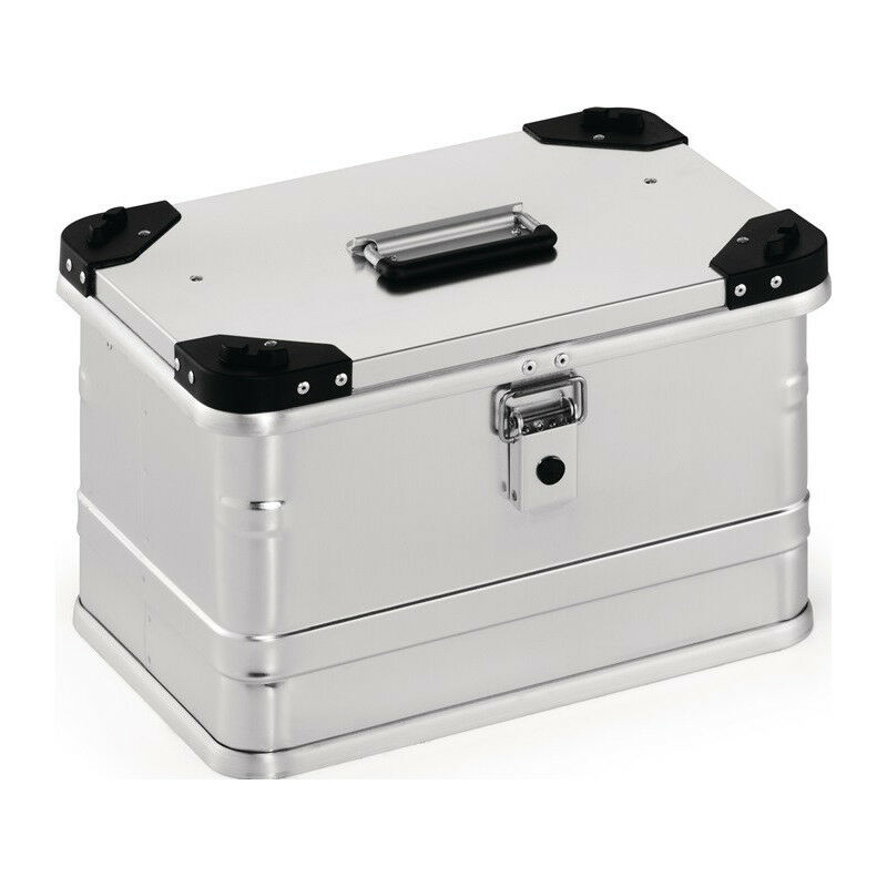 Caja de aluminio Comfort, sin esquinas para apilado, volumen de 30 litros