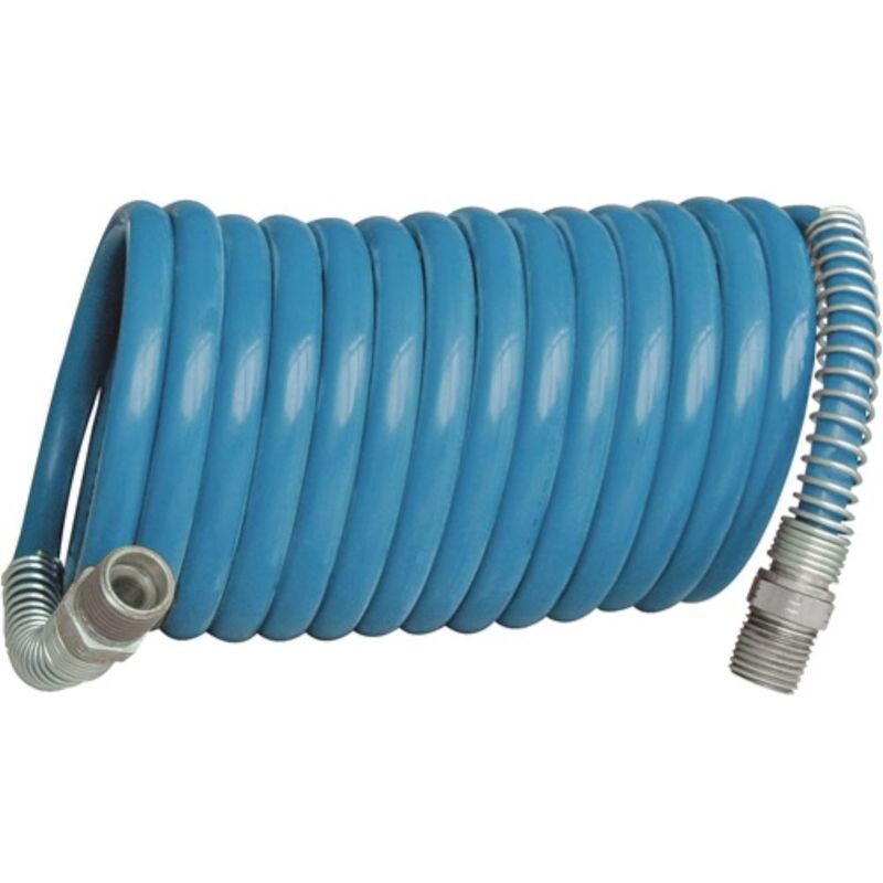 Manguera En Espiral WERKA PRO 15 M - Pistola 7 Funciones, Conectores Automáticos, ø12mm, Ahorra Agua