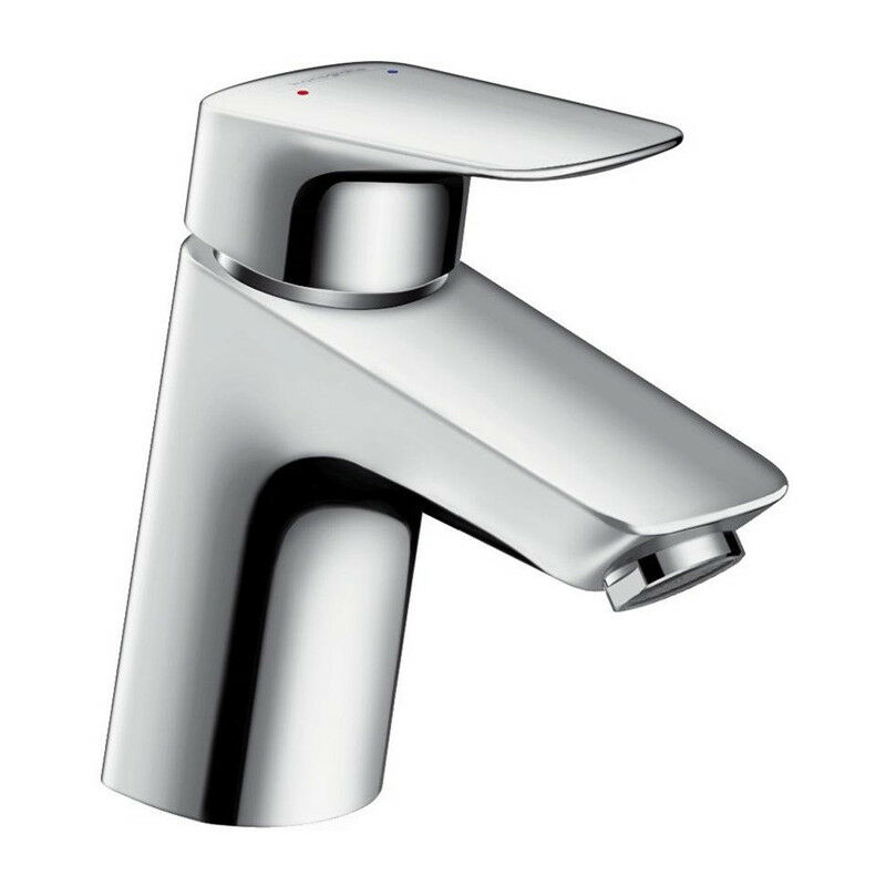 Mezclador monomando de lavabo 70 LOGIS DN 15, para calentador de agua abierto cromado HANSGROHE