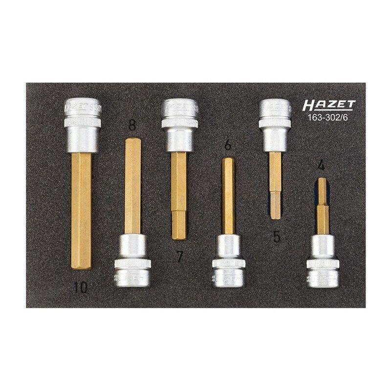 Módulo de herramientas 163-302 / 6 6 piezas HAZET