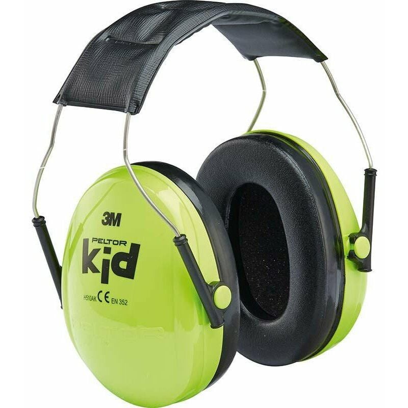 Auriculares con cancelación de ruido 3M Peltor Kid verde