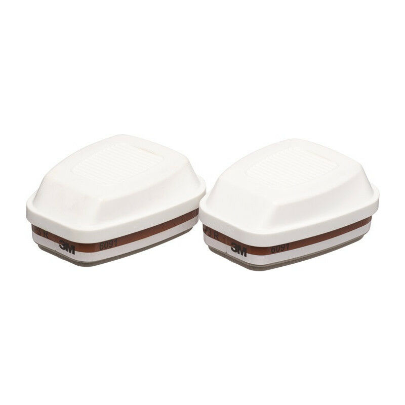Pack De 25 Respiradores 3M 6885 Con Lente Transparente - Completo, Para La Serie 6000