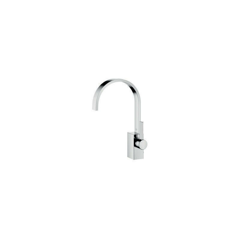 Grifo de lavabo bimando con mezclador de 11,4 cm con acabado cromado Carmen  Roca