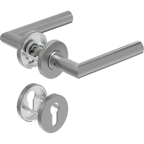 Manija de la puerta dd-grt. Er 9 mm en forma de L. fs. Forma PZ en L. FS. Pz (1/5)